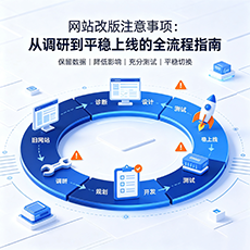 义安建站-网站改版注意事项：从调研到平稳上线的全流程指南