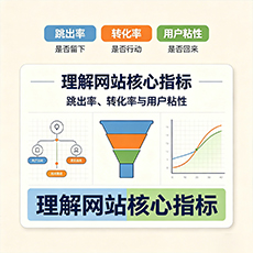铜陵建站-理解网站核心指标：跳出率、转化率与用户粘性