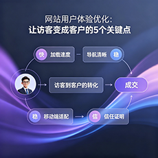 铜官建站-网站用户体验优化：让访客变成客户的5个关键点